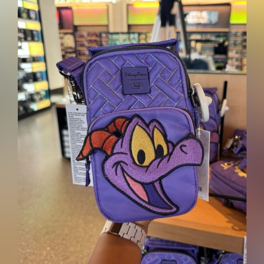 Epcot Figment Lug Crossbody Walt Disney World Park Bag EXCLUSIVE
